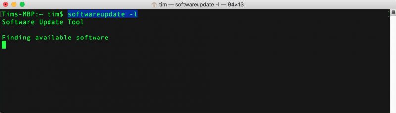 newest software update for mac